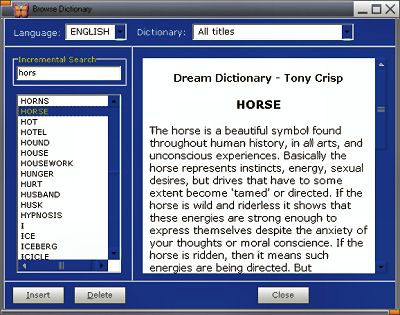 Alchera Dream Dictionary Screenshot